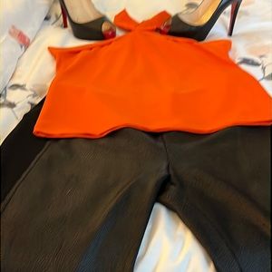 Selling brand New York in Company black pleather pants